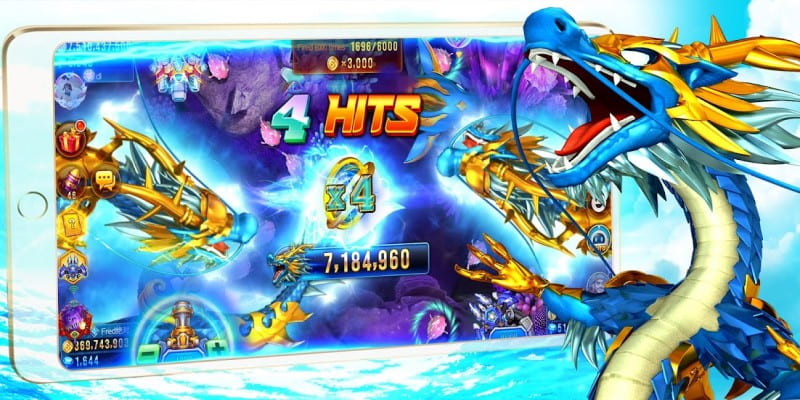 Review game bắn cá long vương XO88 chân thực nhất 2 Giao diện trò chơi bắn cá long vương XO88 sắc nét